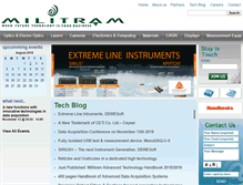 Tablet Screenshot of militram.com